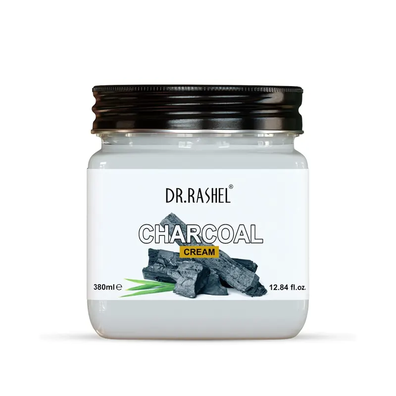 Dr Rashel Charcoal Whitening Face And Body Cream 380Ml