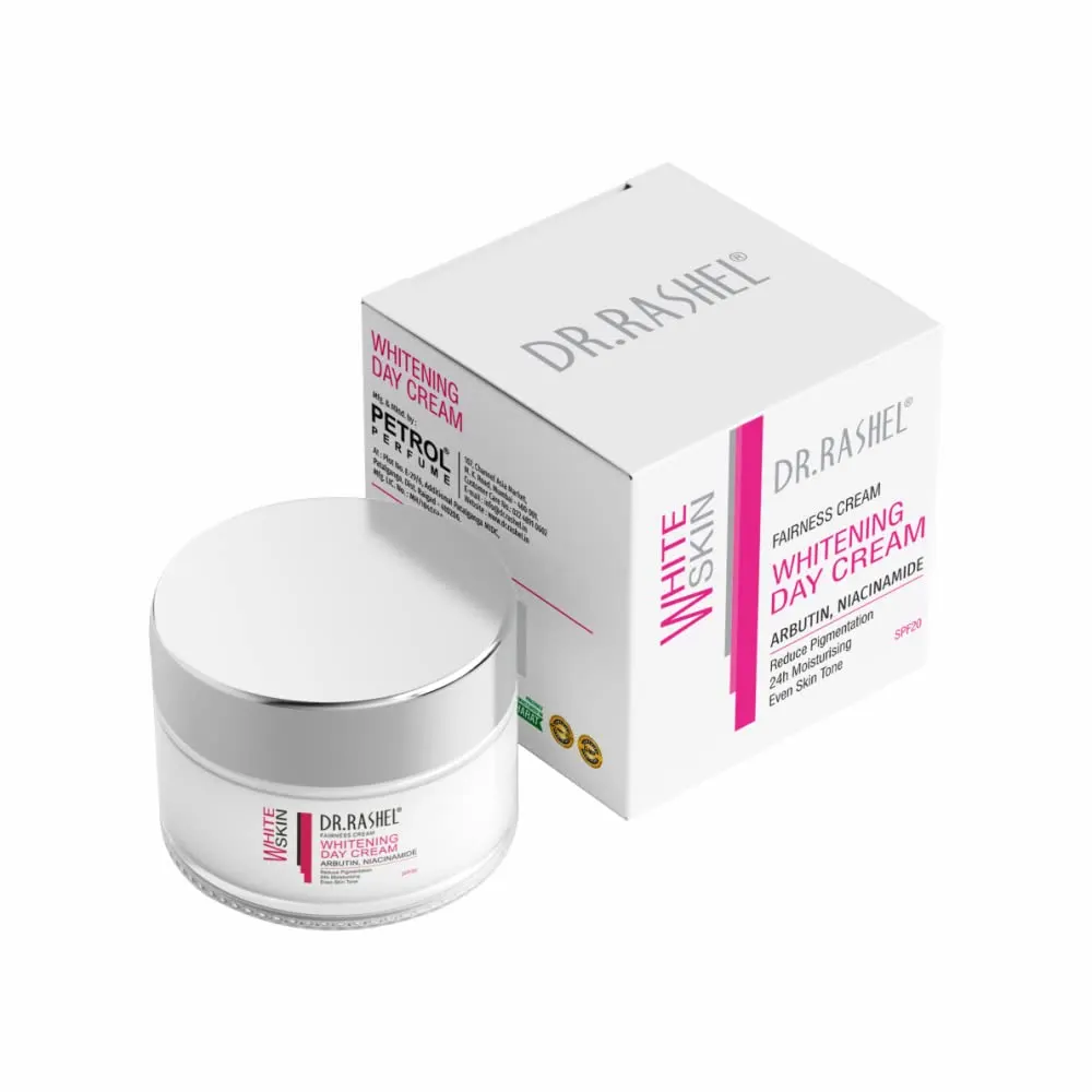 Dr Rashel White Skin Whitening Day Cream Arbutin Niacinamide Spf20 50G
