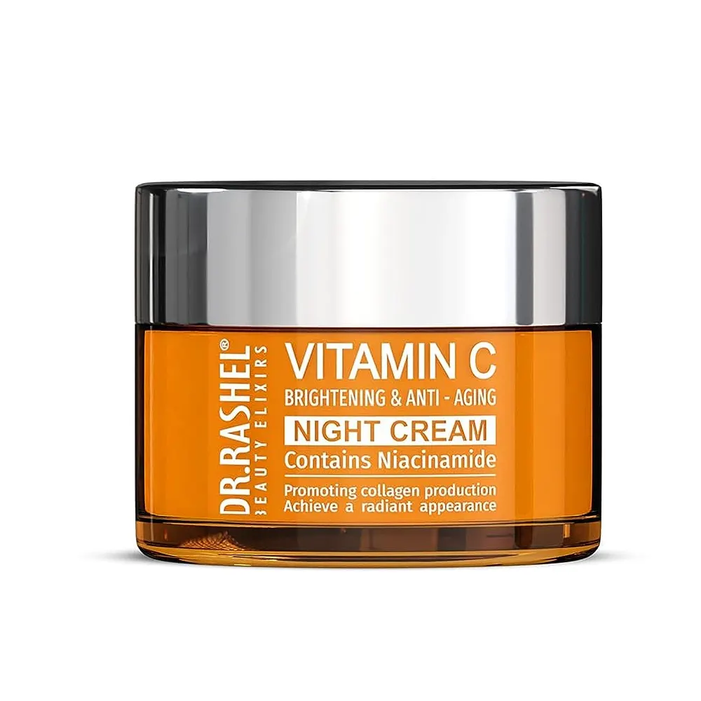 Dr Rashel Vitamin C Brightening & Anti Aging Night Cream Contains Niacinamide 50G