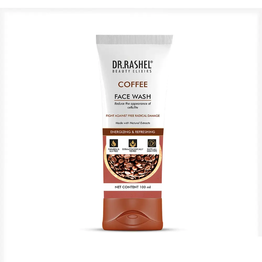 Dr Rashel Coffee Face Wash Energizing & Refreshing 100Ml