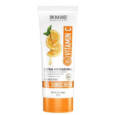 Dr Rashel Vitamin C Ultra Hydrating Gel Sunscreen Spf60 100Ml