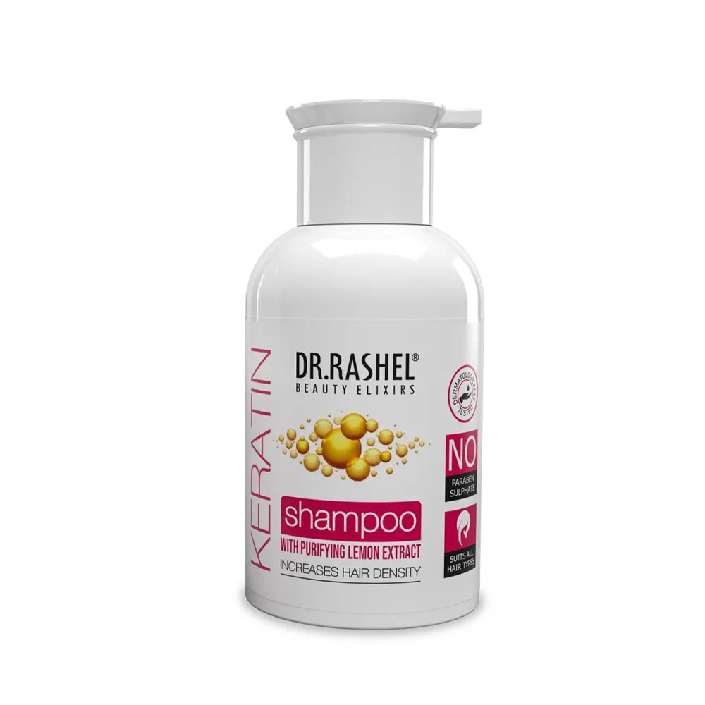 Dr Rashel Keratin Shampoo With Purifying Lemon Extract 250Ml