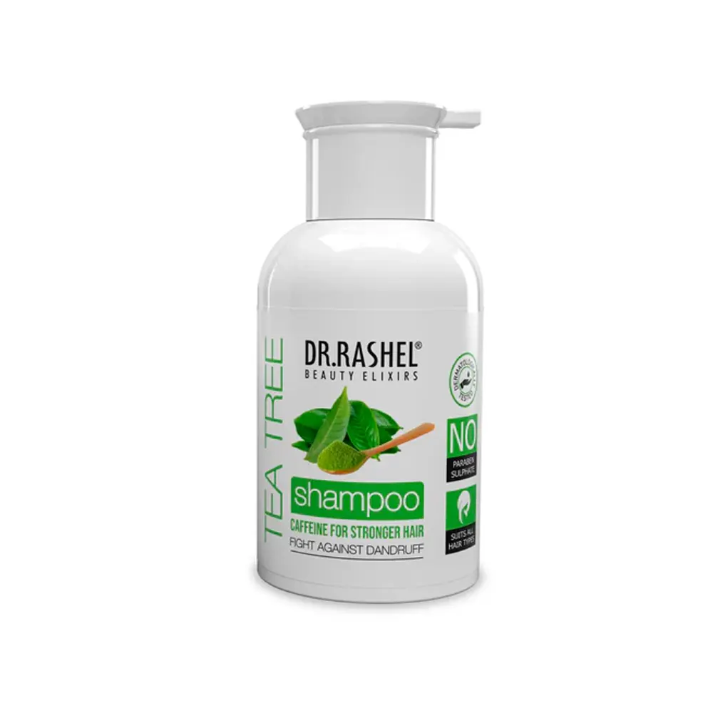 Dr Rashel Tea Tree Shampoo Caffeine For Stronger Hair 250Ml