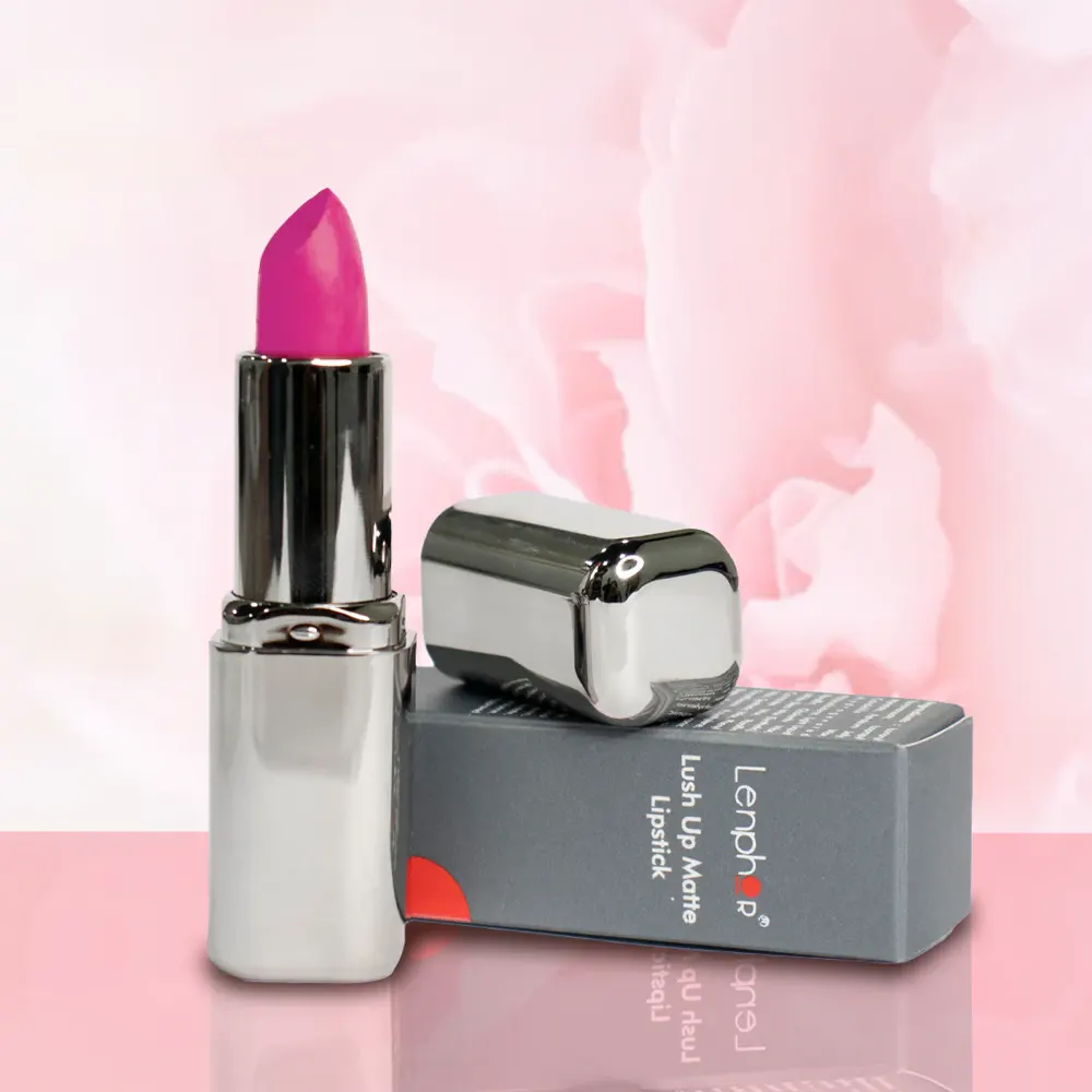 Lenphor Lush Up Matte Lipstick Llu-02 Rasberry Pink 4.10G