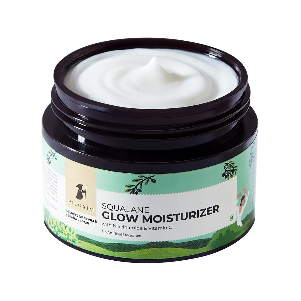 Pilgrim Secrets Of Seville Espana Squalane Glow Moisturizer With Niacinamide & Vitamin C 50G
