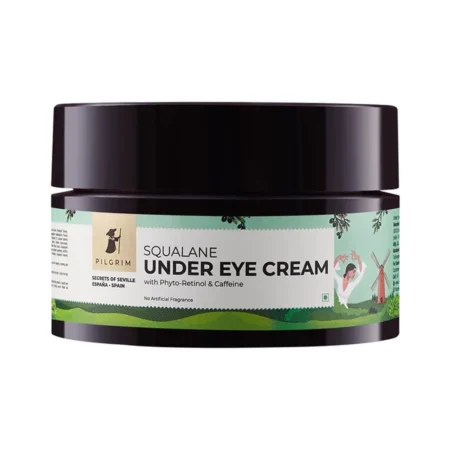 Pilgrim Secrets Of Seville Espana Squalane Under Eye Cream With Phyto-Retional & Caffeine No Artificial Fragrance 30G
