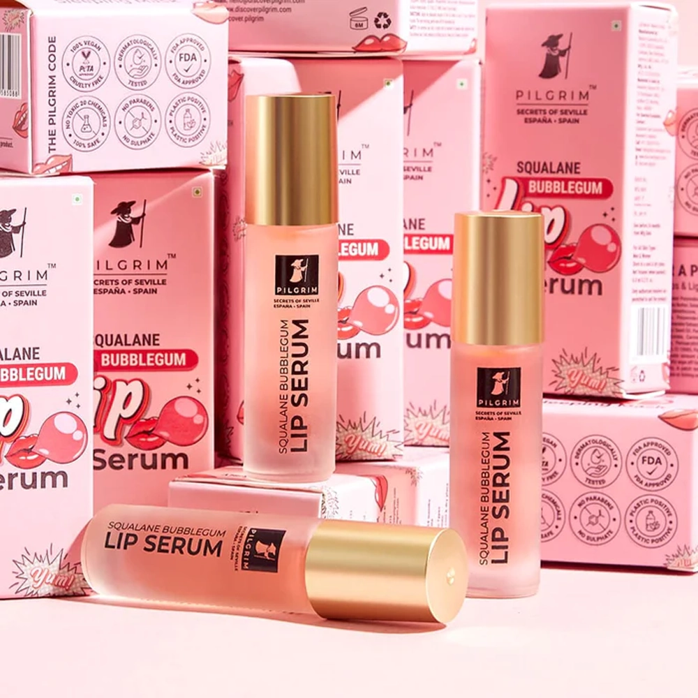 Pilgrim Secrets Of Seville Espana Squalane Bubblegum Lip Serum 6Ml
