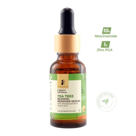 Pilgrim A-Beauty Australia Tea Tree Blemish Remover Serum Tea Tree (10% Niacinamide & 1% Zinc Pca) Acne & Blemish-Prone Skin 30Ml