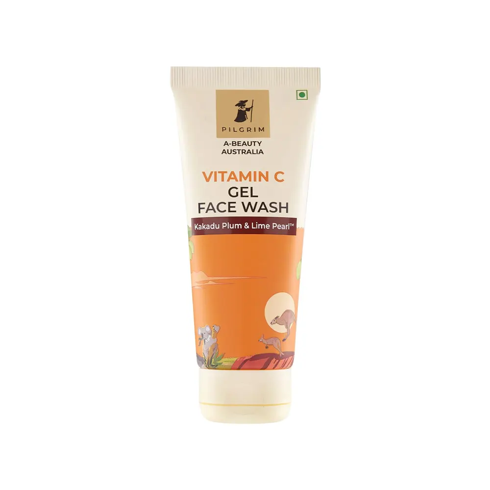 Pilgrim A-Beauty Australia Vitamin C Gel Face Wash Kakadu Plum & Lime Pearl 100Ml
