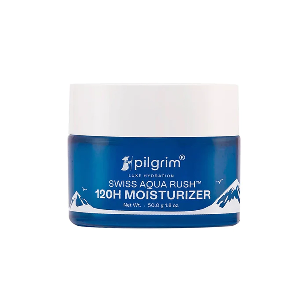 Pilgrim Luxe Hydration Swiss Aqua Rush 120H Moisturizer 50G