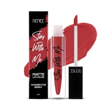 Renee Stay With Me Matte Lip Color Hunger For Berry 5Ml