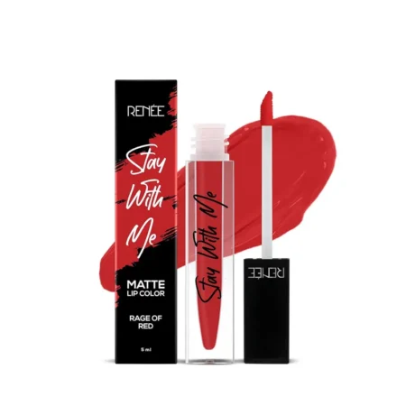 Renee Stay With Me Matte Lip Color Rage Of Red 5Ml