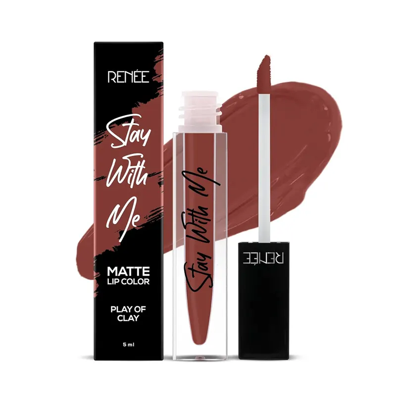 Renee Stay With Me Matte Lip Color Play Of Clay 5Ml