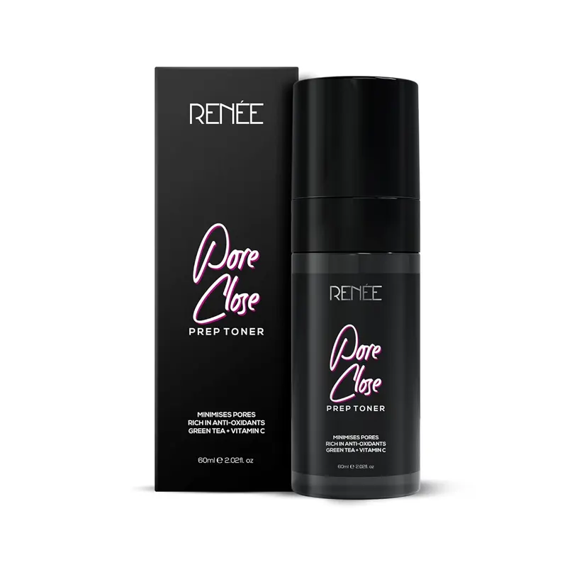 Renee Pore Close Preptoner Minimises Pores Rich Anti-Oxidants Green Tea + Vitamin C 60Ml