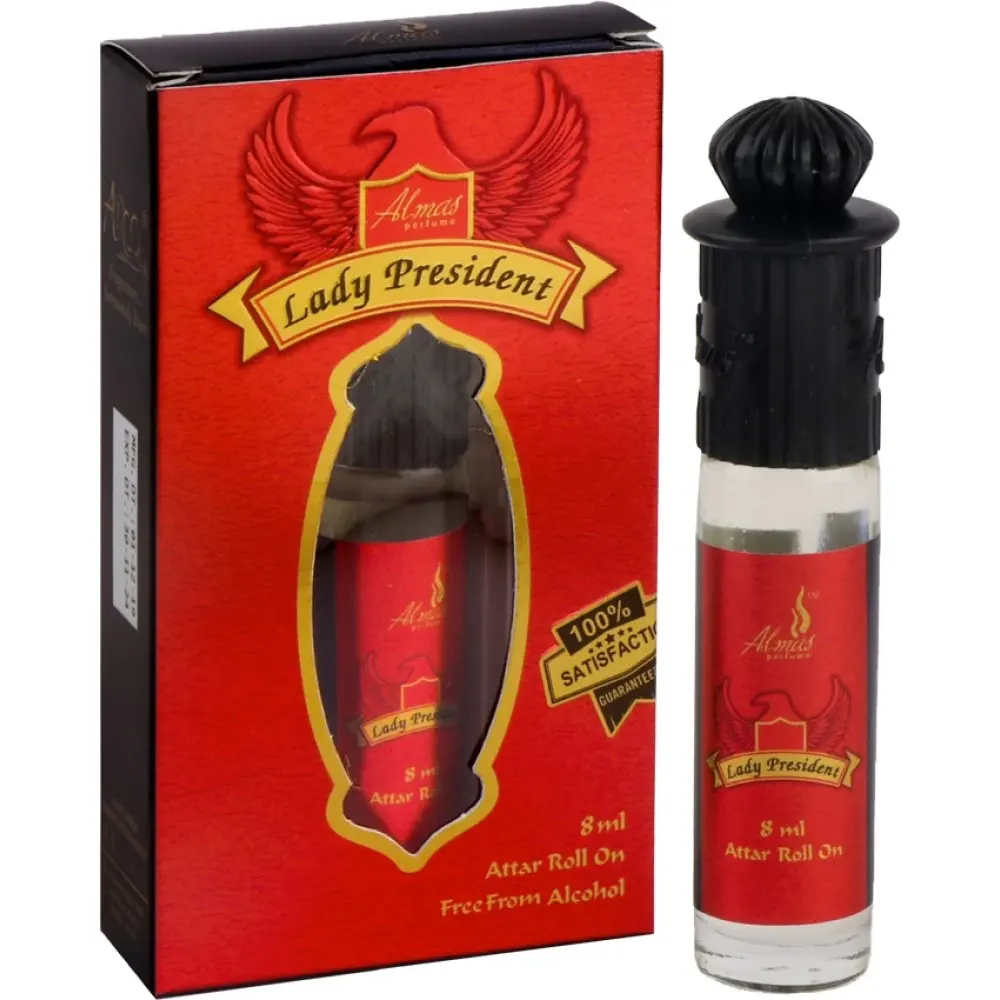 Almas Lady President Attar Roll On 6Ml