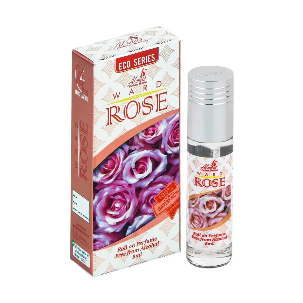Almas Ward Rose Roll On Perfume 8Ml