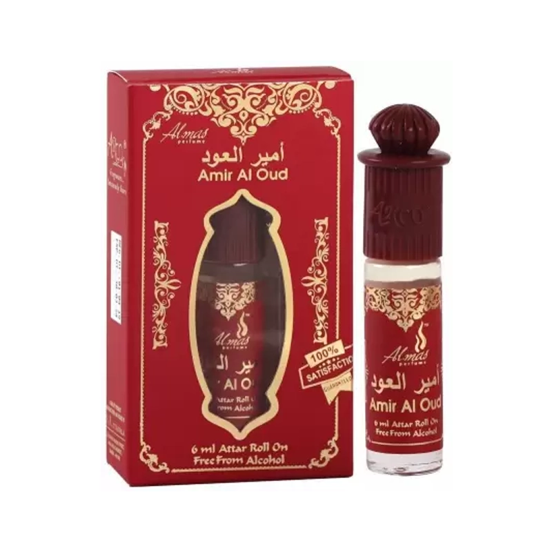 Almas Perfume Ameer Al Oudh Attar Roll On 6Ml