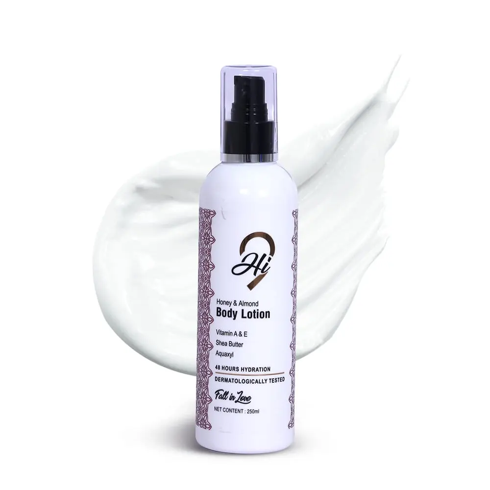 Hi 9 Honey & Almond Body Lotion Vitamin A & E Shea Butter 250Ml