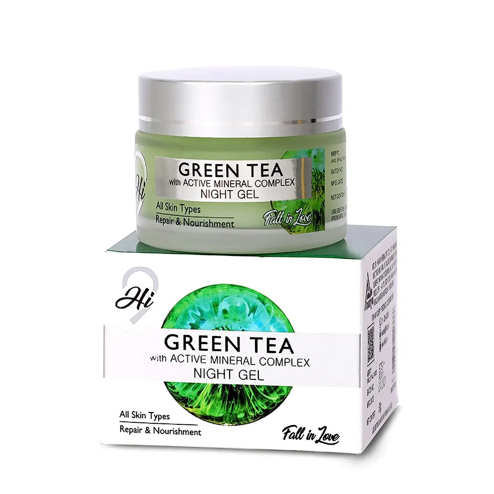 Hi 9 Green Tea With Active Mineral Complex Night Gel 50G