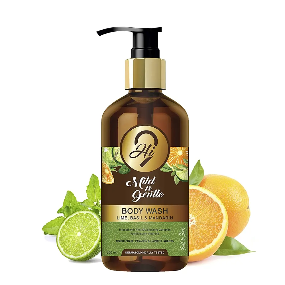 Hi 9 Mild N Gente Body Wash Lime Basil & Mandarin 300Ml
