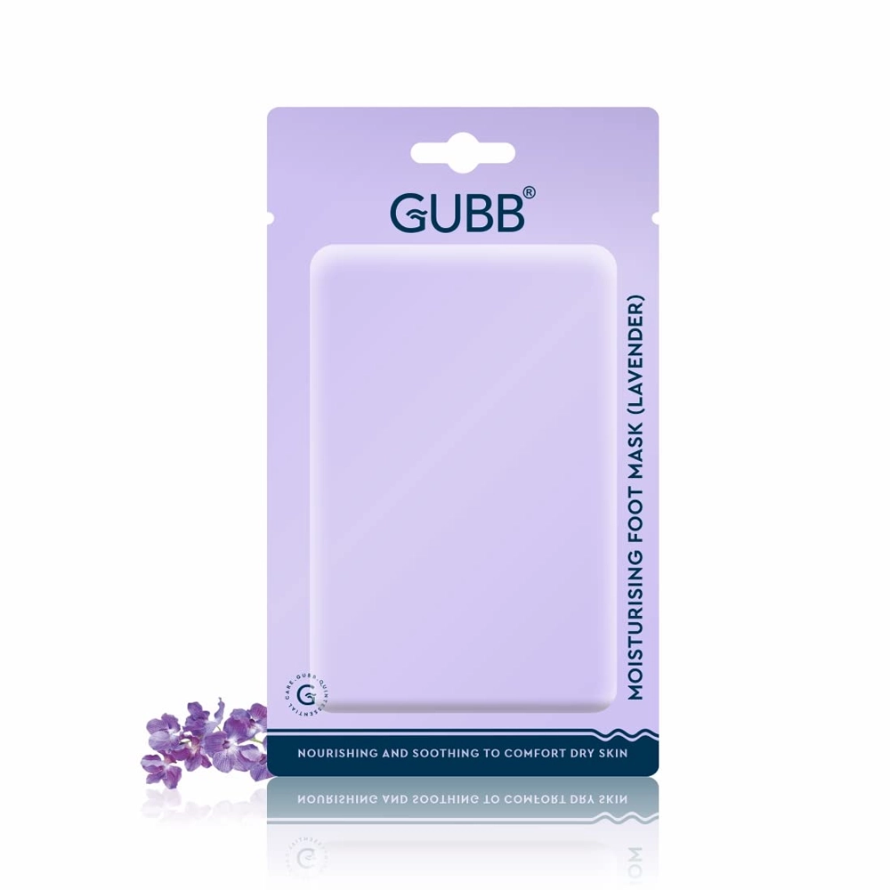 Gubb Moisturising Foot Mask Lavender 1N