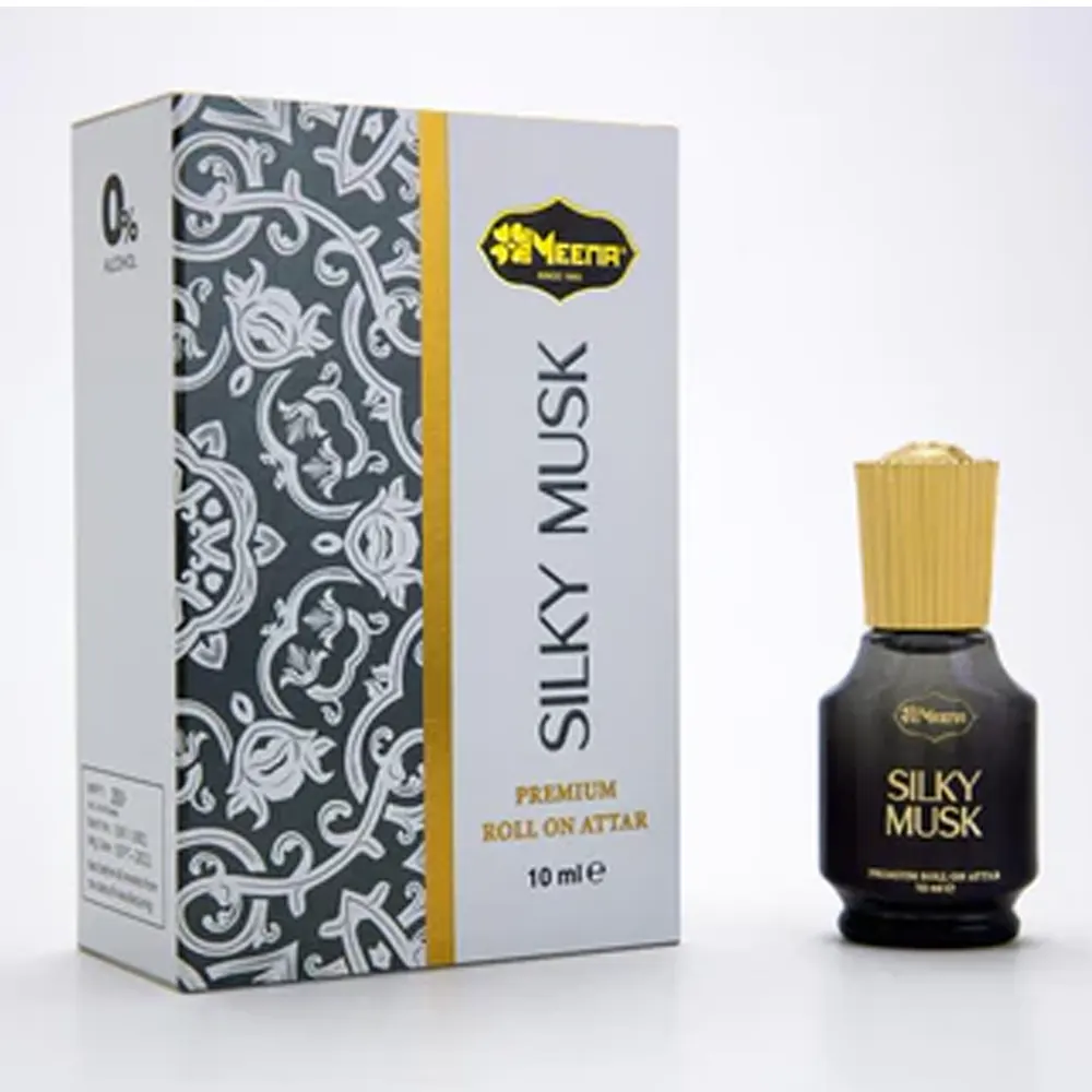Meena Silky Musk Premium Roll On Attar 10Ml