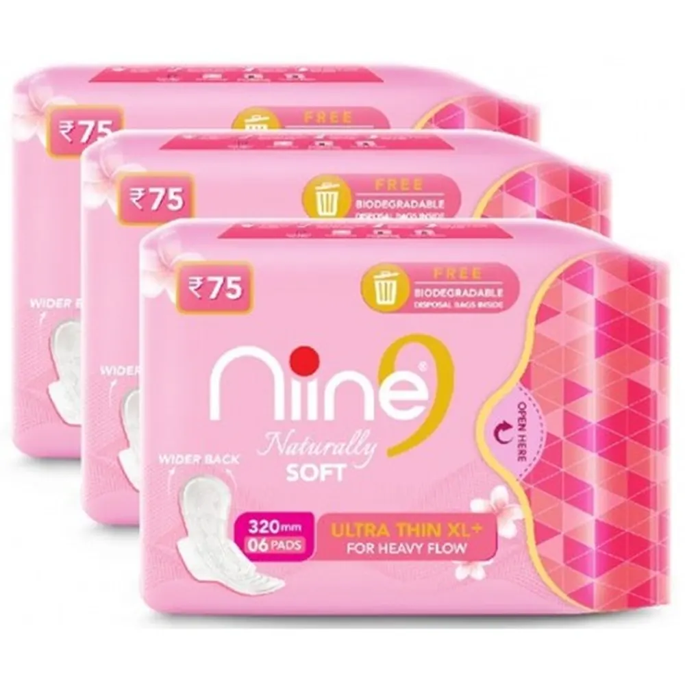 Niine Ultra Thin Xl+ Buy 2 Get 1 Free 6N + 6N + 6N (Free)