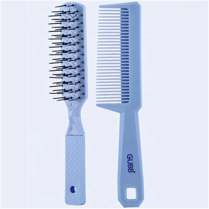 Gubb Santorini Hues Styling Combo ( Vent Hair Brush & Hair Comb