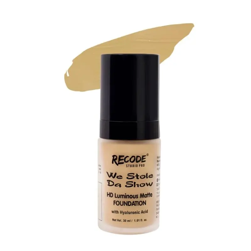 Recode Studio Pro We Stole Da Show 05 Aryavarta Hd Foundation With Hyaluonic Acid 30Ml