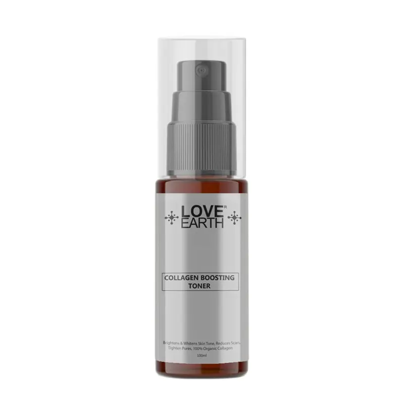 Love Earth Collagen Boosting Toner 100%  Organic Collagen 100Ml