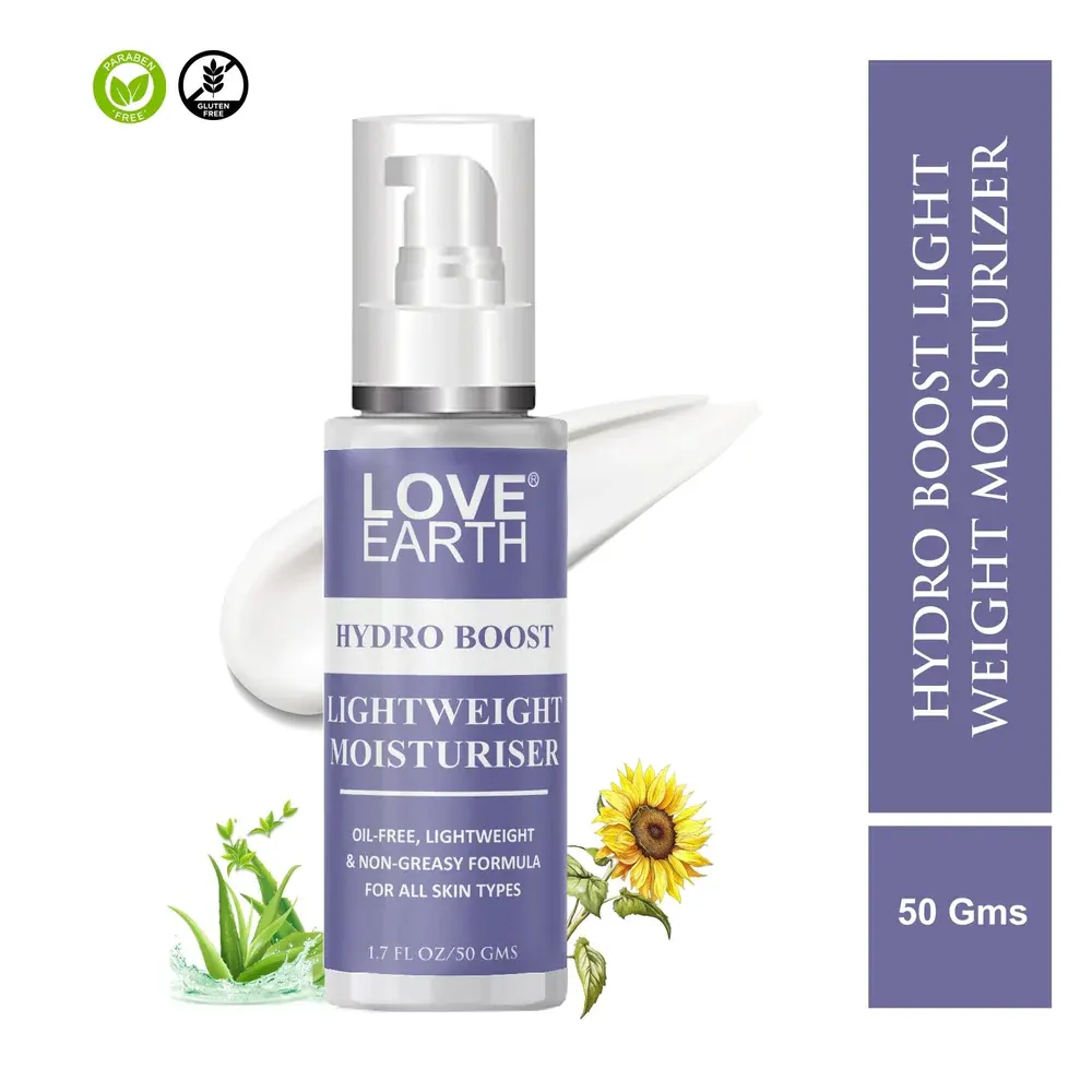 Love Earth Hydro Boost Lightweight Moisturiser 50G