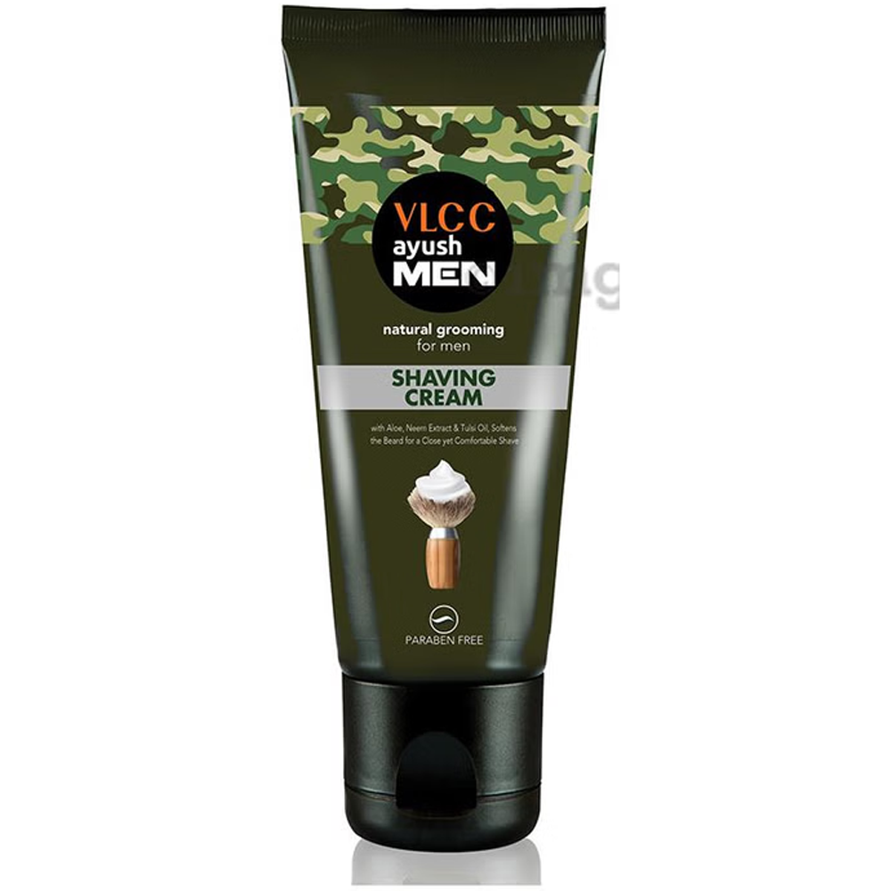 Vlcc Ayush Men Shaving Cream 125G
