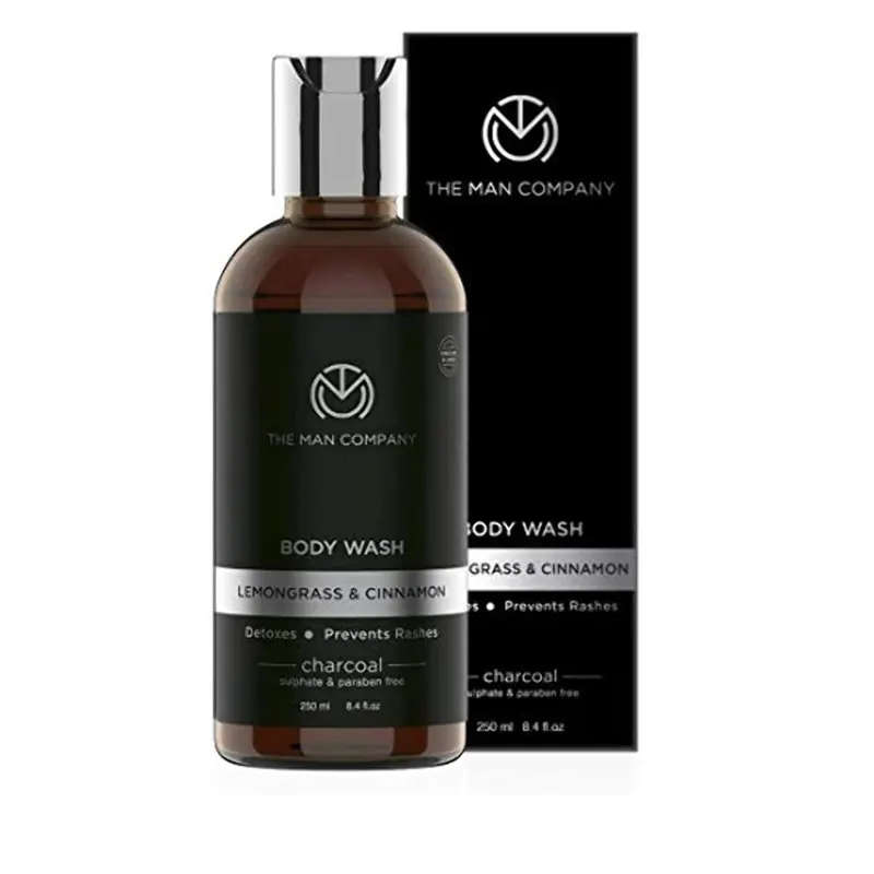 The Man Company Charcoal Lemongrass Body Wash 250Ml