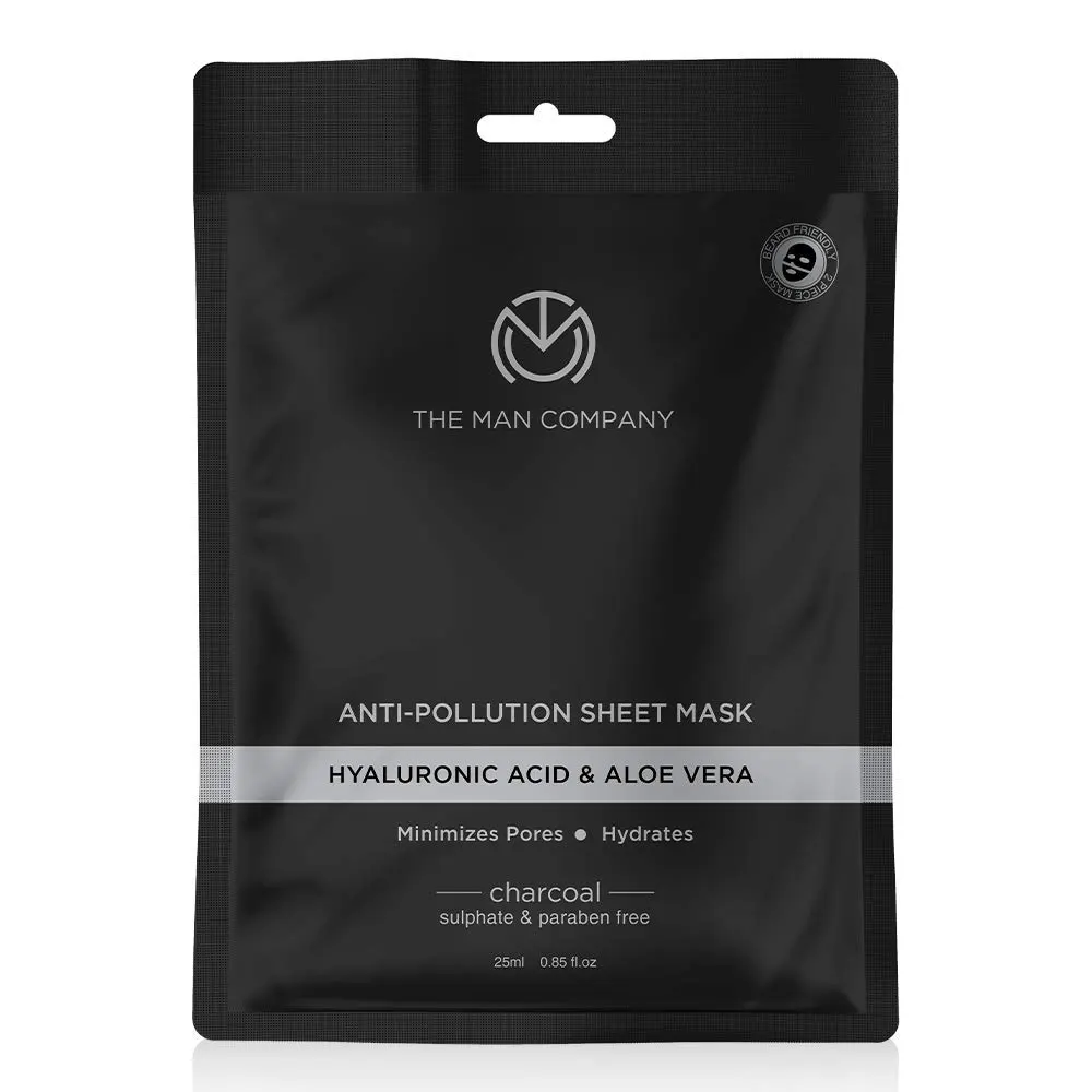 The Man Company Anti-Pollution Sheet Mask 25Ml