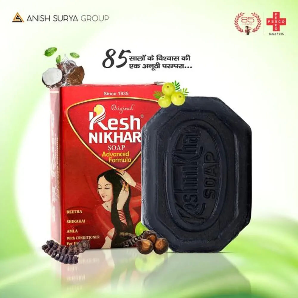 Kesh Nikhar Soap Advance Shampoo Bar 40G