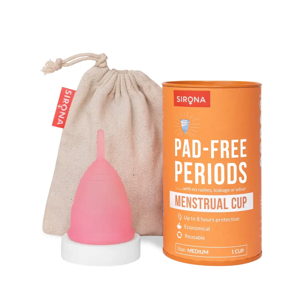 Sinora Pad Free Periods Menstrual Cup Medium 1N