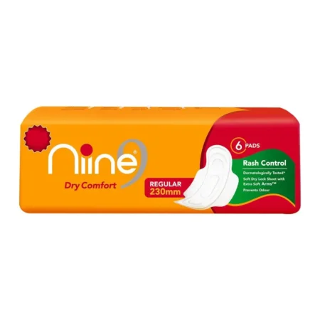 NINE DRY COMFORT RASH CONTROL REGULAR 275MM 6N