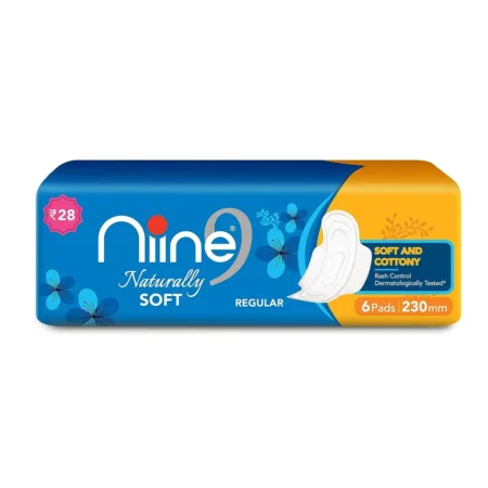 Nine Naturally Soft Regular Soft And Cottony Fresh Fragrance 6N
