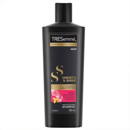 Tresemme Used By Professionals Smooth Shine Silk Protein Professional Shampoo 100% Smoother Hair With Shine In 1 Wash 85Ml