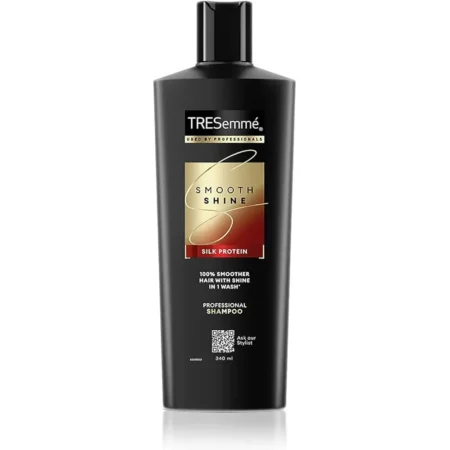 Tresemme Used By Professionals Smooth Shine Silk Protein Professional Shampoo 100% Smother Hair With Shine In 1 Wash 340Ml