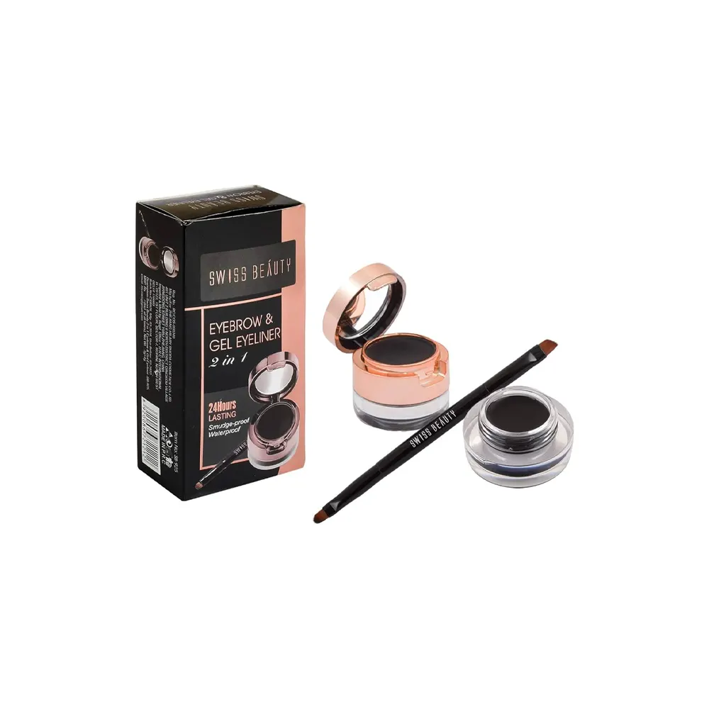 Swiss Beauty Eyebrow And Gel Eyeliner 2 In 1 Sb-925 7G