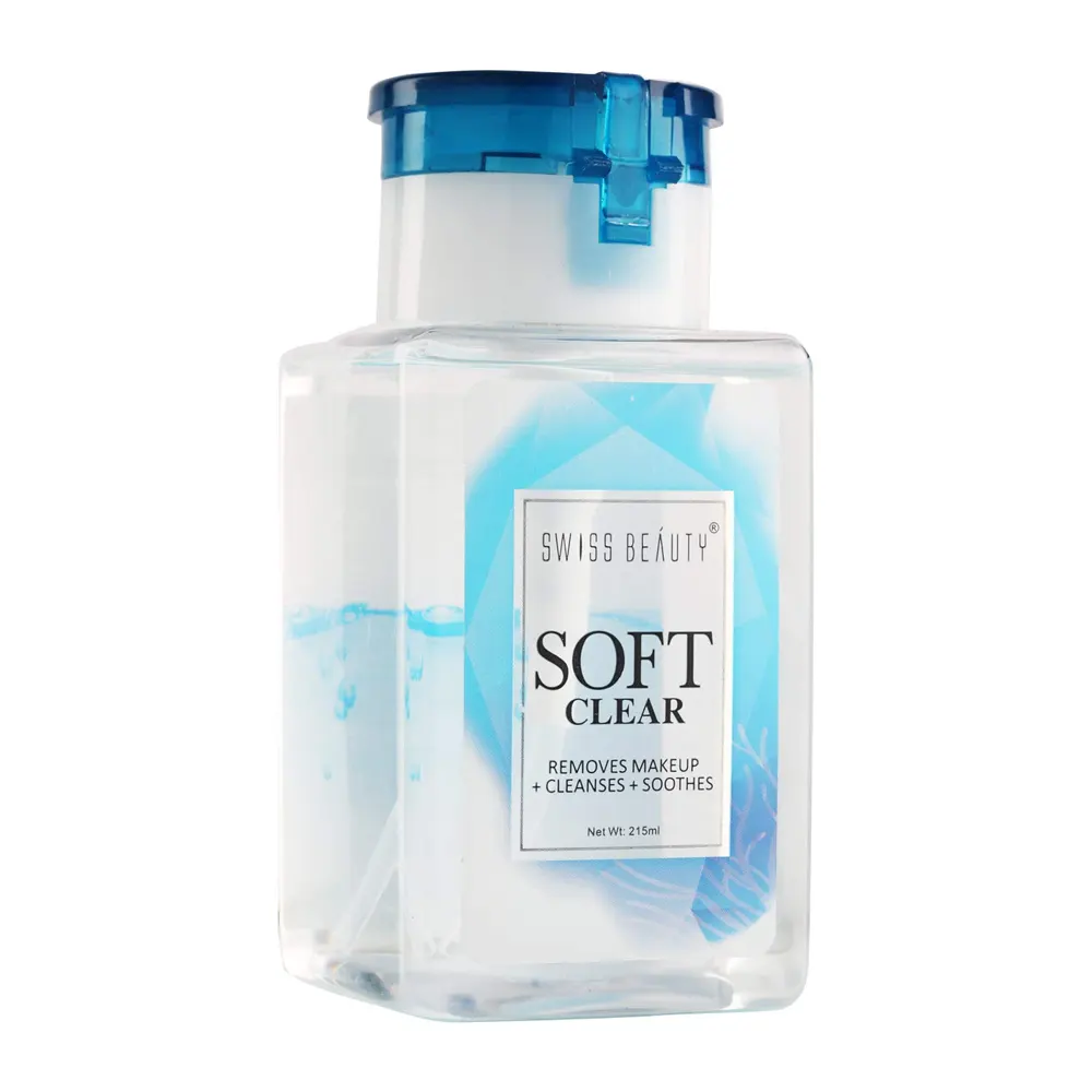 Swiss Beauty Soft Clear Removed Makeup+Cleanes+Soothes 215Ml