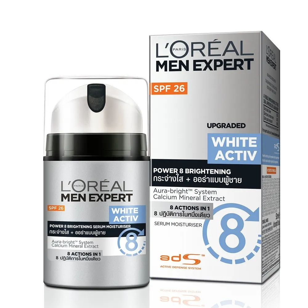 L'Oreal Paris Men Expert Spf26 White Active 50Ml