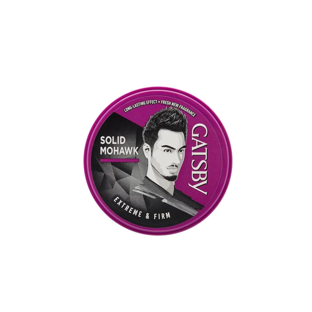 Gatsby Styling Solid Mohawk Extreme & Firm Wax 75G