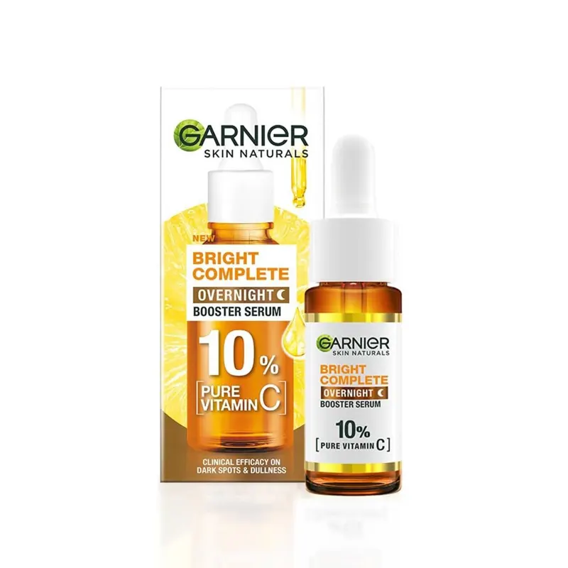 Garnier Skin Natural Bright Complete Overnight Booster 10 Pure Vitamin C15Ml