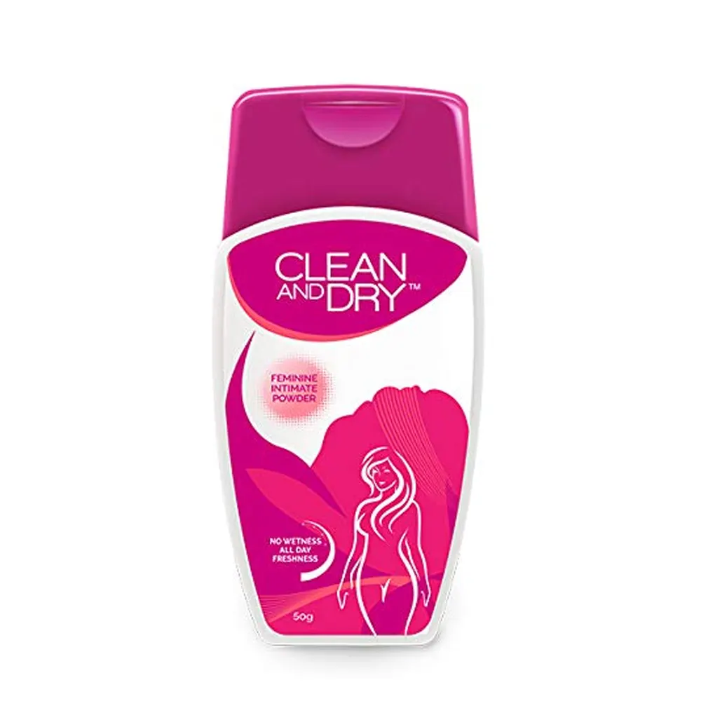 Clean And Dry Feminine Intimate Powder 50G