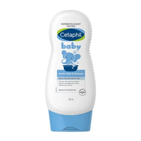 CETAPHIL BABY GENTLE WASH AND SHAMPOO BABY DELICATE SKIN AND HAIR 230ML
