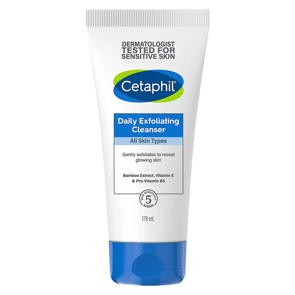 Cetaphil Daily Exfoliating Cleanser All Skin Types 178Ml