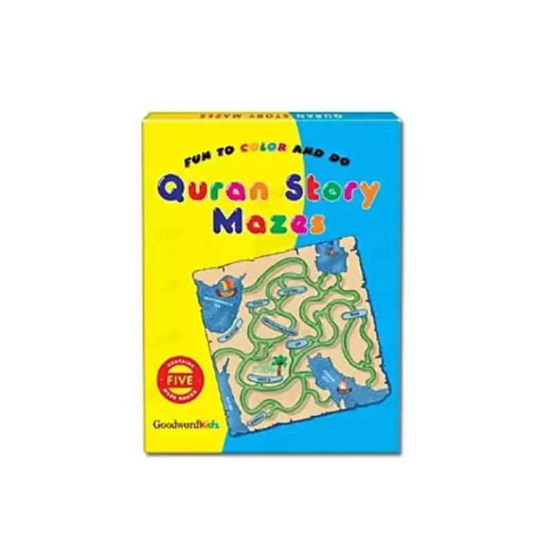Fun To Color And Do Quran Story Mazes (Goodword) English