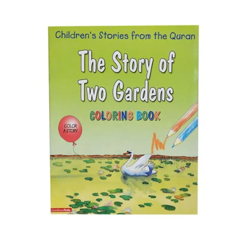 The Story Of Two Gardens (Colouring Book)
